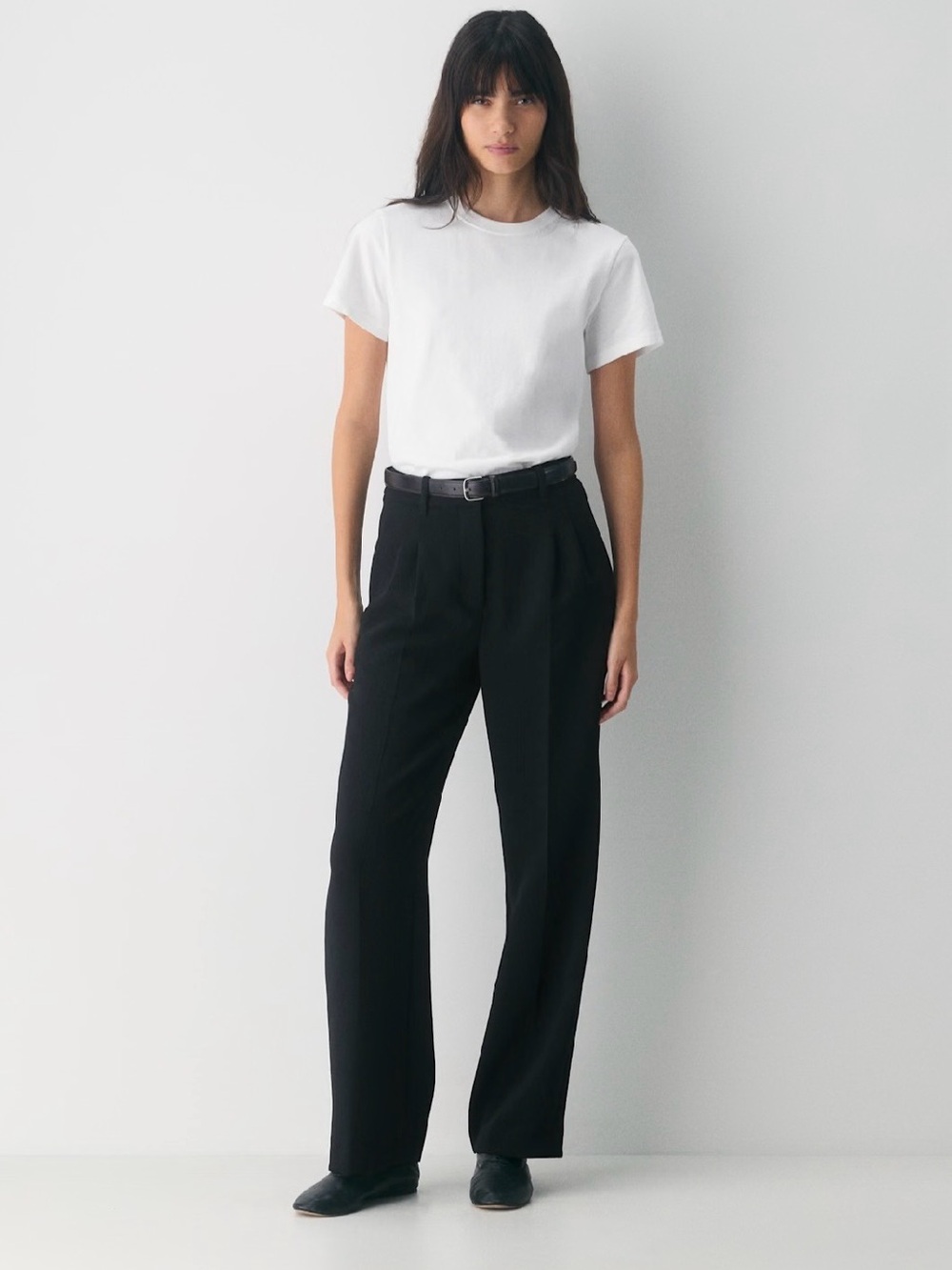 Wilfred Aritzia Black Effortless Pants - Picture 3 of 14